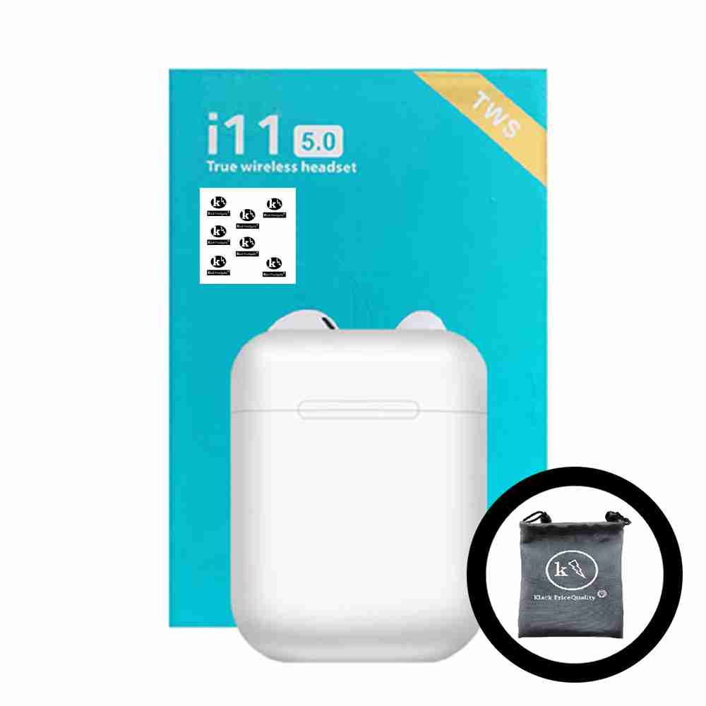 Auriculares Bluetooth I11 Caja Azul Klack® Compatible IPhone Samsung Huawei -  Universal