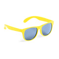 Gafas de sol clásicas Malter con protección UV400 y lente negra - Amarillo