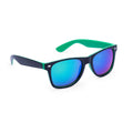 Gafas de sol Gredel con protección UV400 y diseño bicolor elegante - Verde