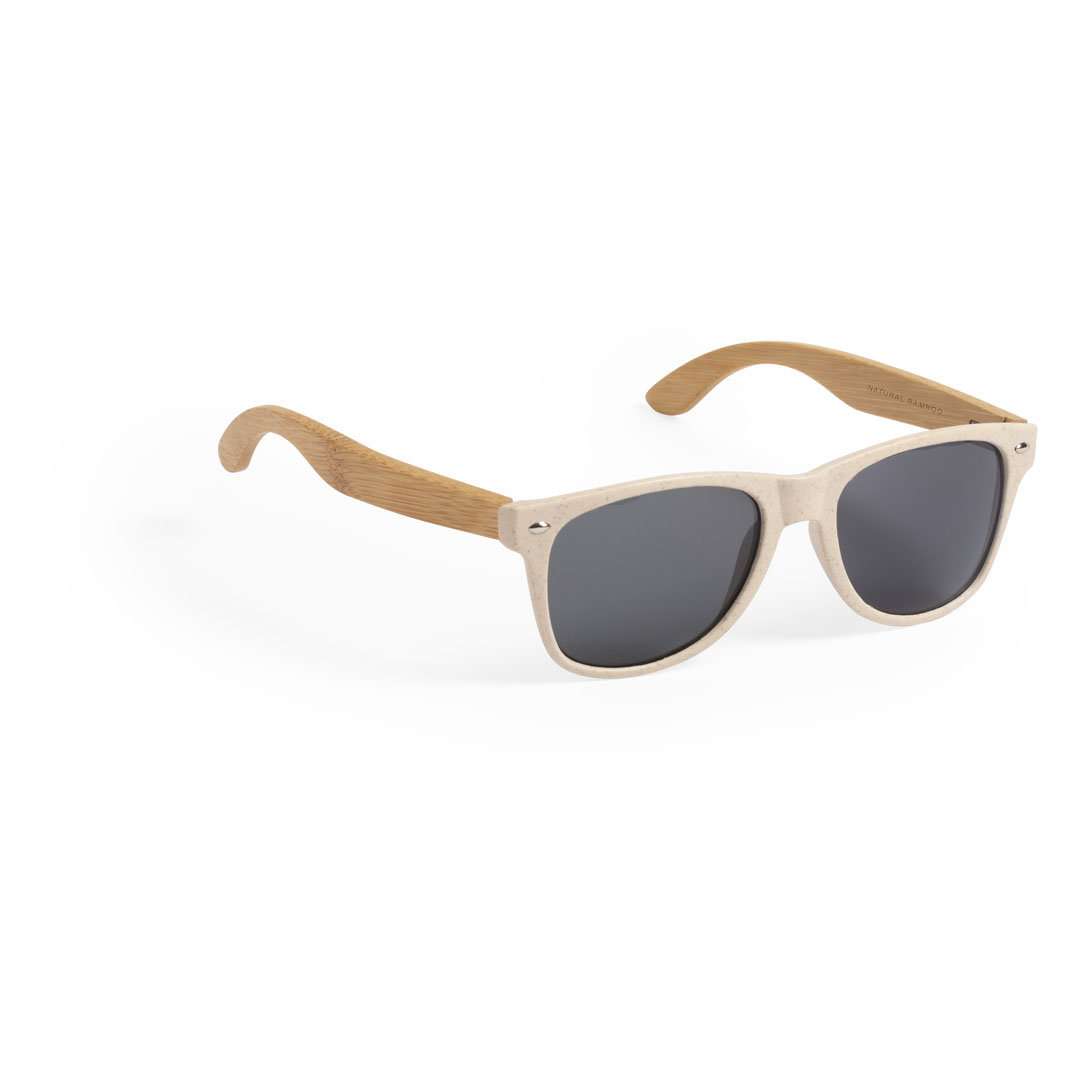 Gafas de sol Tinex con montura y varillas de bambú - UV400 - Rosa
