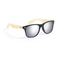Gafas de sol Mitrox con protección UV400 y montura negra - Gris