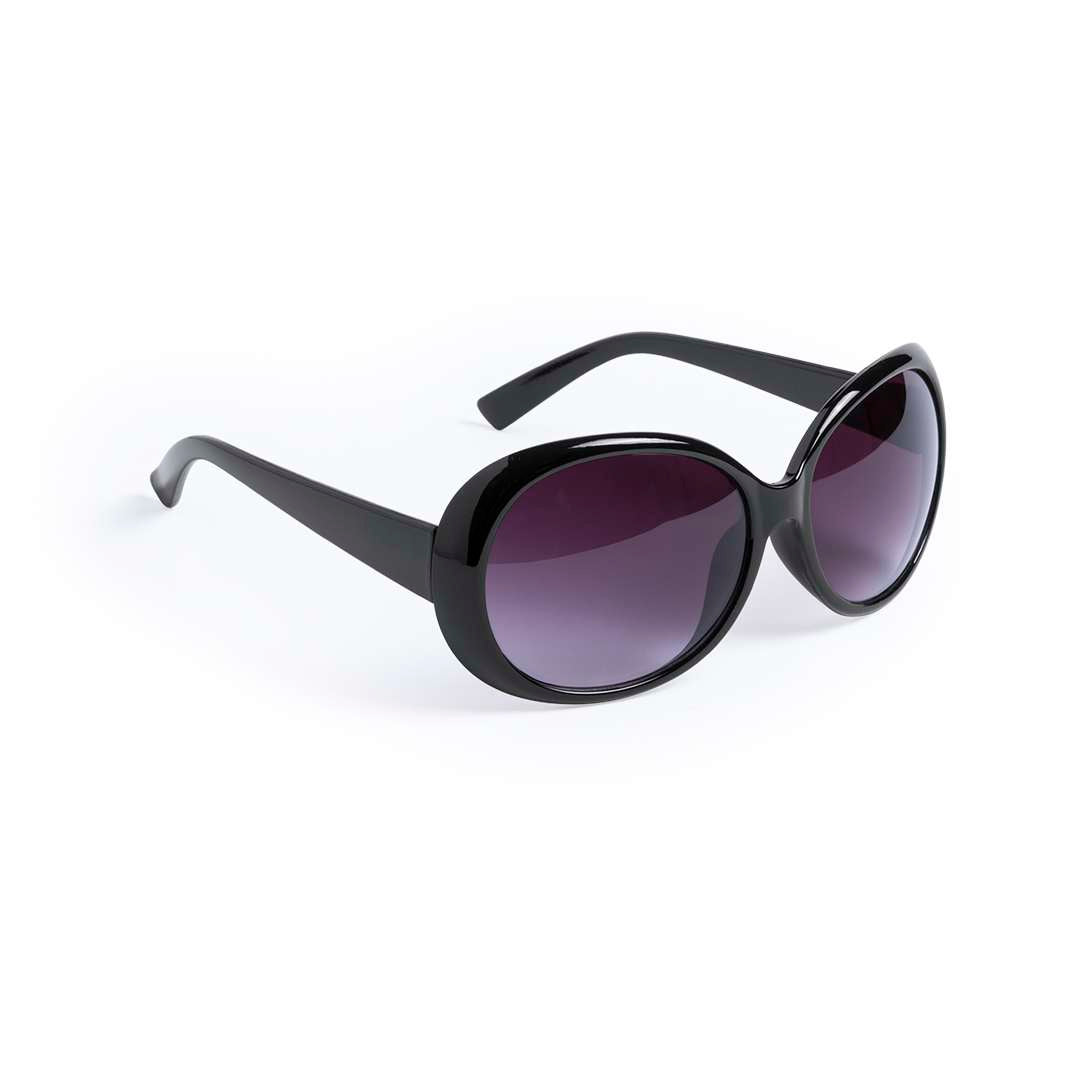 Gafas de sol Bella con protección UV400 y lentes negras - Negro