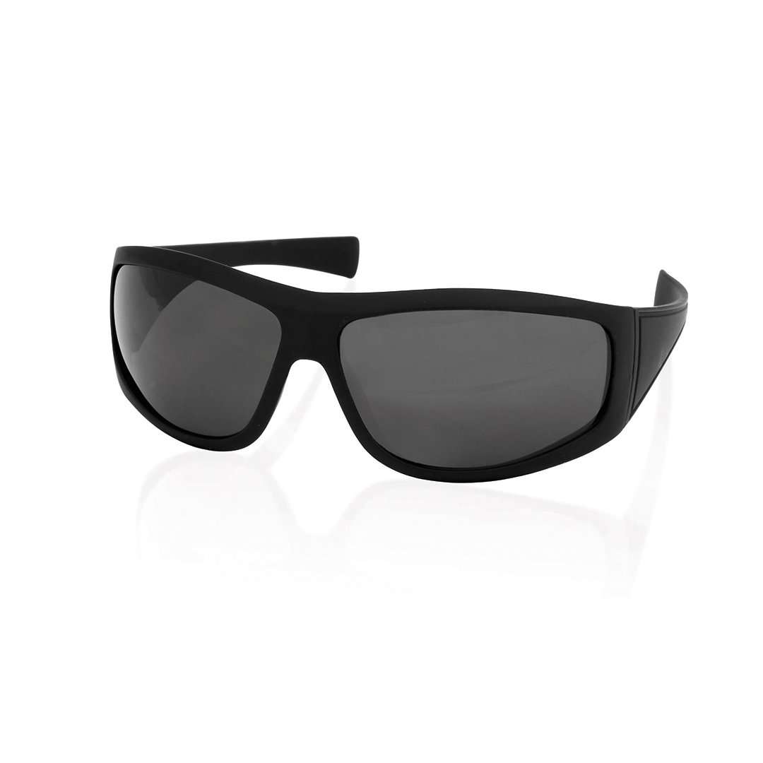 Gafas de sol deportivas Premia con protección UV400 y diseño resistente - Negro
