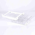 Organizador extensible de frigorífico con 8 estantes