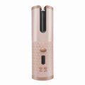 Cepillo de Pelo Rizador Automatico Recargable por USB KLACK® Rosa QM600