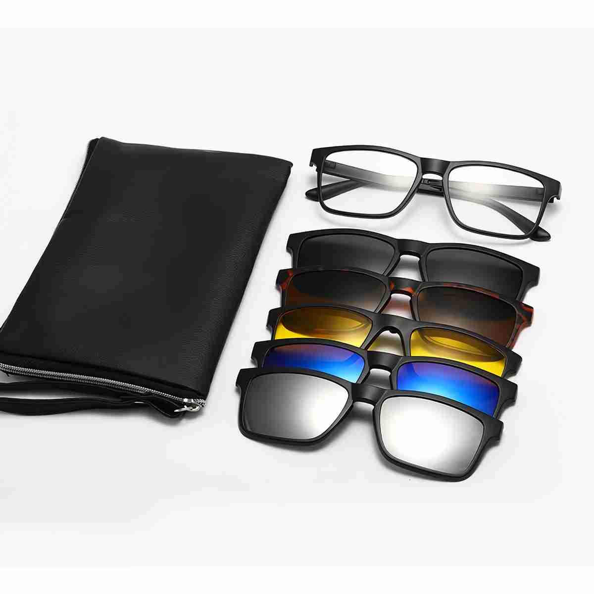 Gafas de Sol Klack 5 en 1 Magnéticas para Hombres y Mujeres