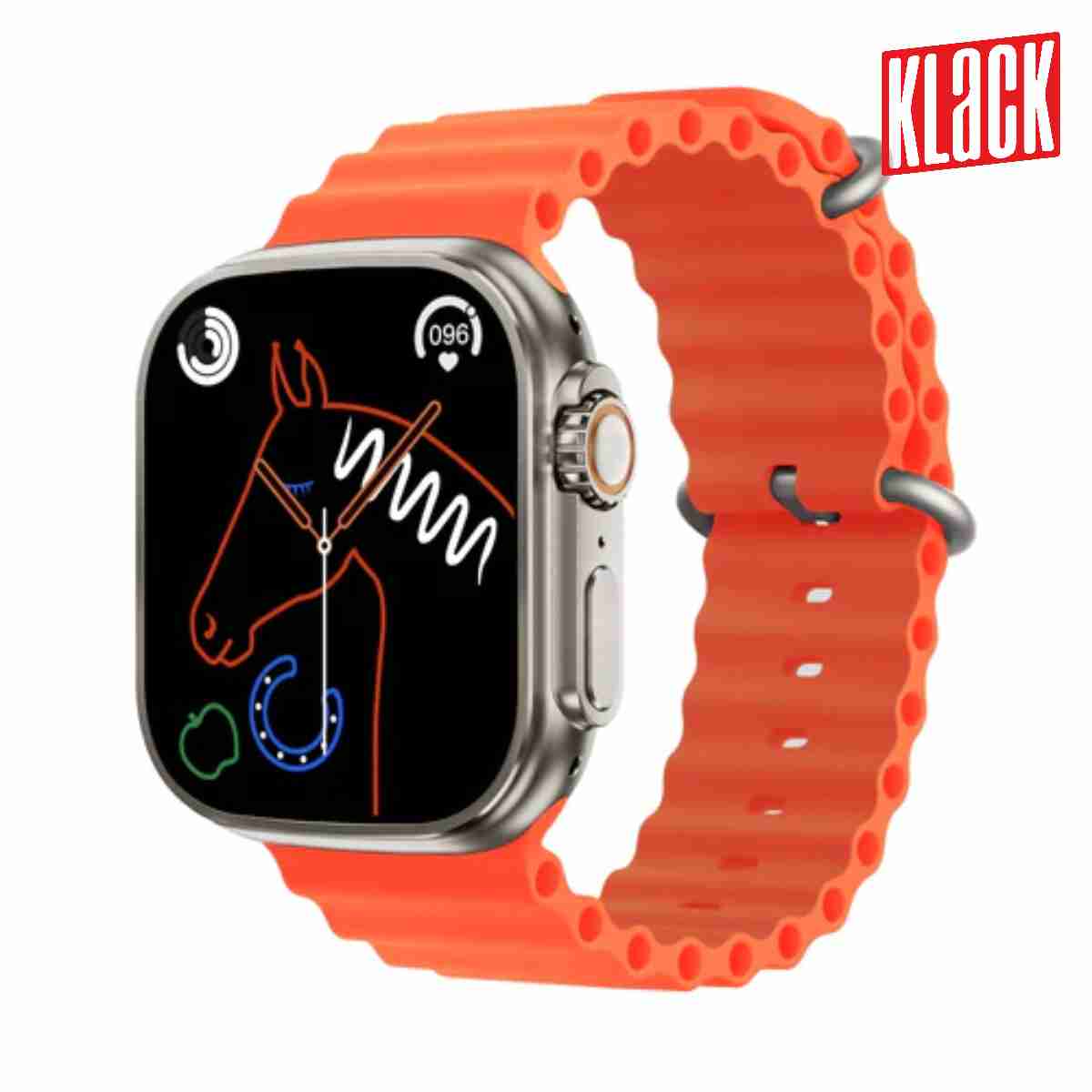 Smartwatch Klack® S8 ULTRA PLUS - Naranja