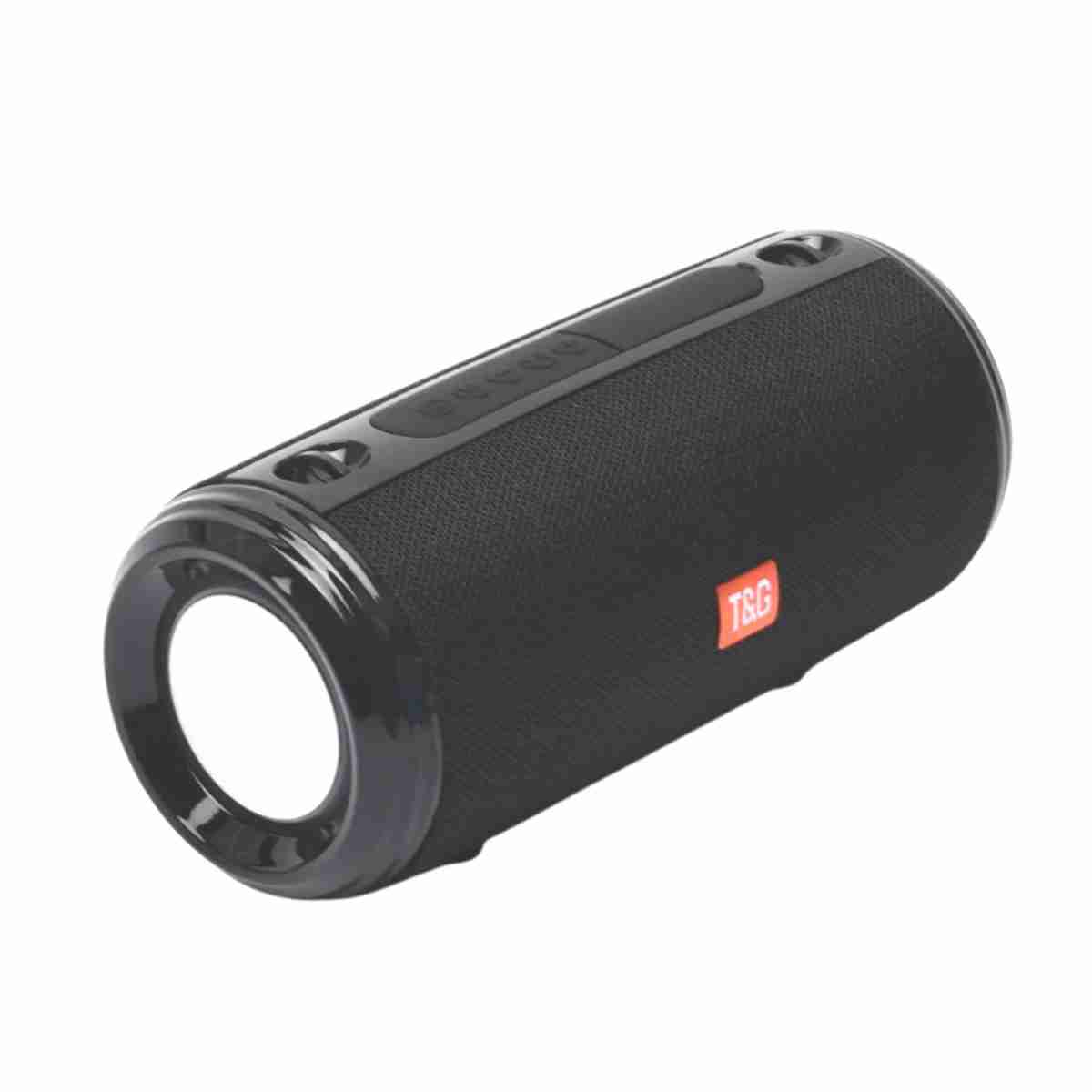 Altavoz Bluetooth 5.0 portatil con soporte manos libres y luces led 537 - Negro