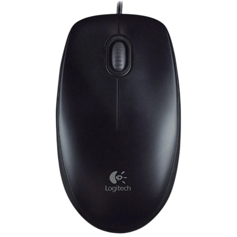 Ratón Logitech B100 Negro USB - 800 DPI