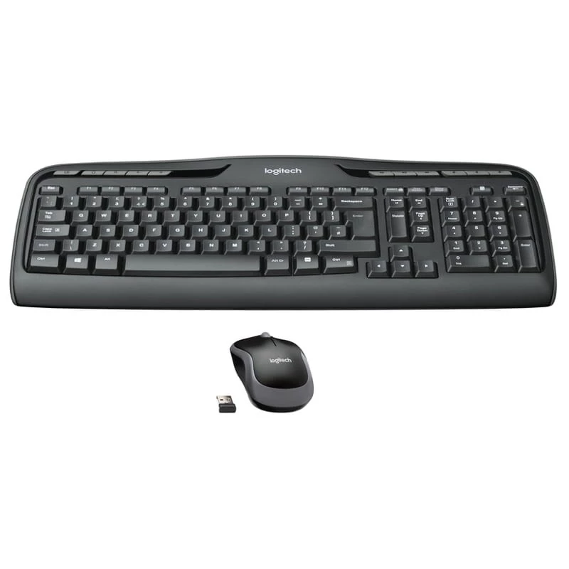 Pack Teclado de Membrana y Ratón Logitech MK330 - 1000 DPI