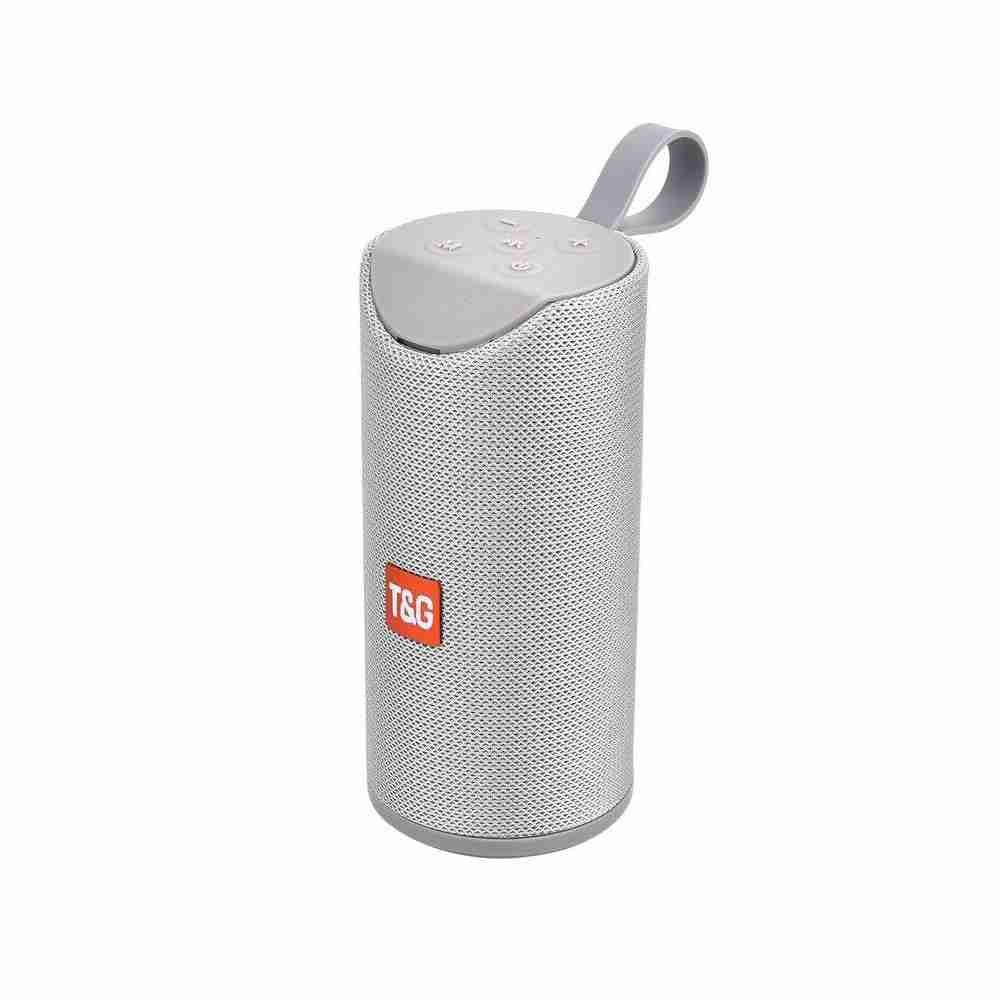 Altavoz Bluetooth inalámbrico Portátil T&G 113A Compatible todos teléfonos y dispositivos Bluetooth - Gris