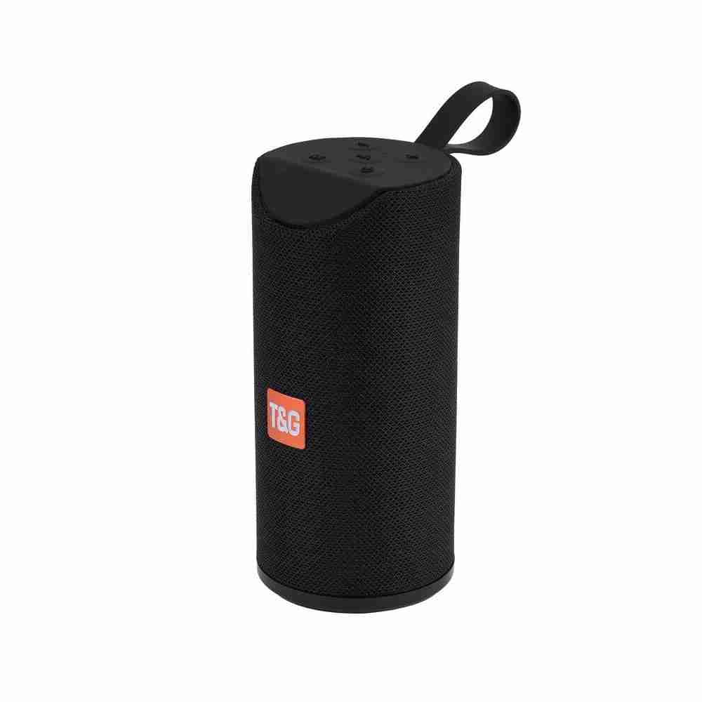 Altavoz Bluetooth inalámbrico Portátil T&G 113A Compatible todos teléfonos y dispositivos Bluetooth - Negro