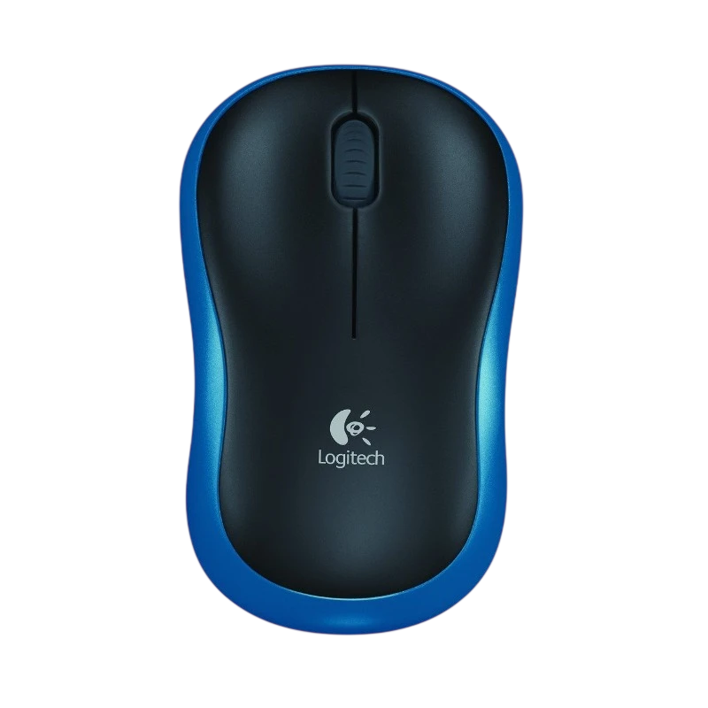 Logitech M185 Azul Ratón Inalámbrico - 1000 DPI