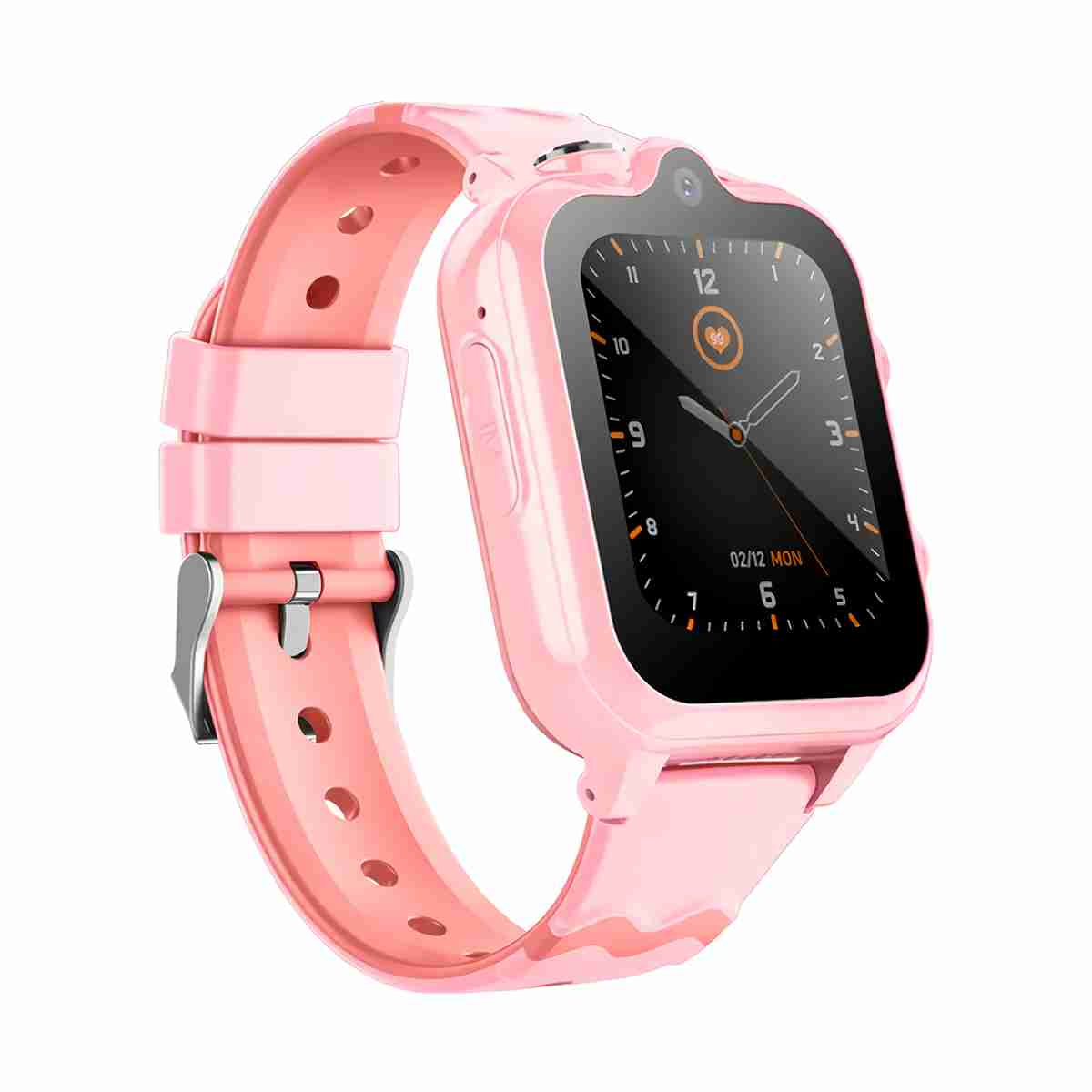 Reloj inteligente Klack® para niños y niñas con GPS Localizador y comunicación -  4G, GPS en Tiempo Real, Videollamadas, Escucha Remota y SOS - Rosa