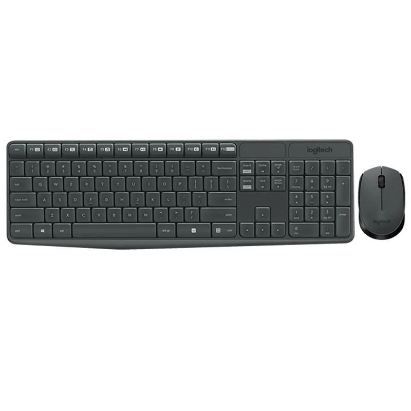 Teclado de membrana + Ratón Inalámbrico Logitech MK235