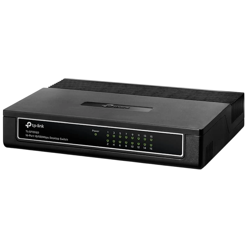 TP-LINK TL-SF1016D 16-Port 10/100Mbps Desktop Switch