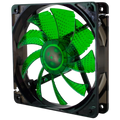 Ventilador Caja NOX CoolFan 12cm LED Verde